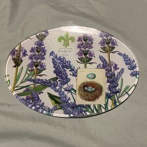 Lavender Paris Decorative Plate